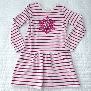 Striped Snowflake Dress from Gymboree